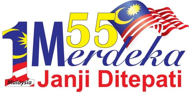 Logo Kemerdekaan Malaysia Ke-55