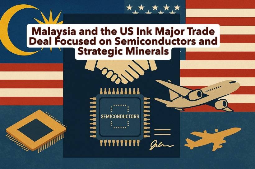 Malaysia and the US Ink Major Trade Deal Focused on Semiconductors and Strategic Minerals