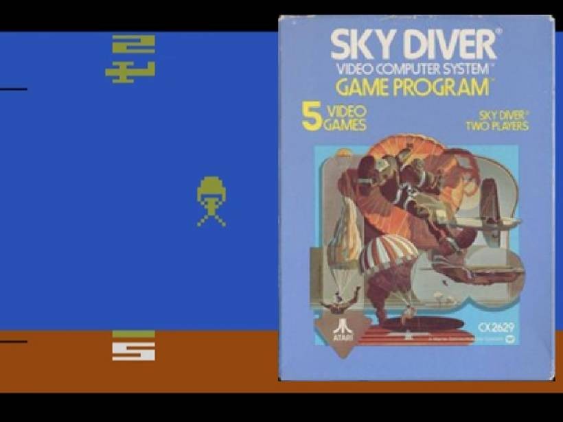 Sky Diver (Atari 2600) – Leap, Glide, and Stick the Landing
