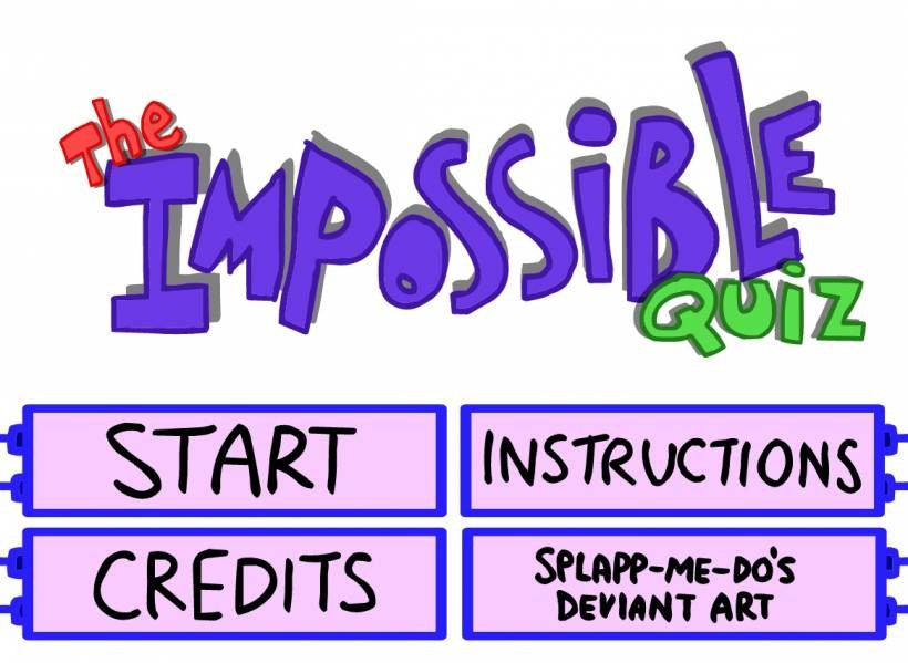 The Impossible Quiz (Flash Game) – Where Logic Goes to Die