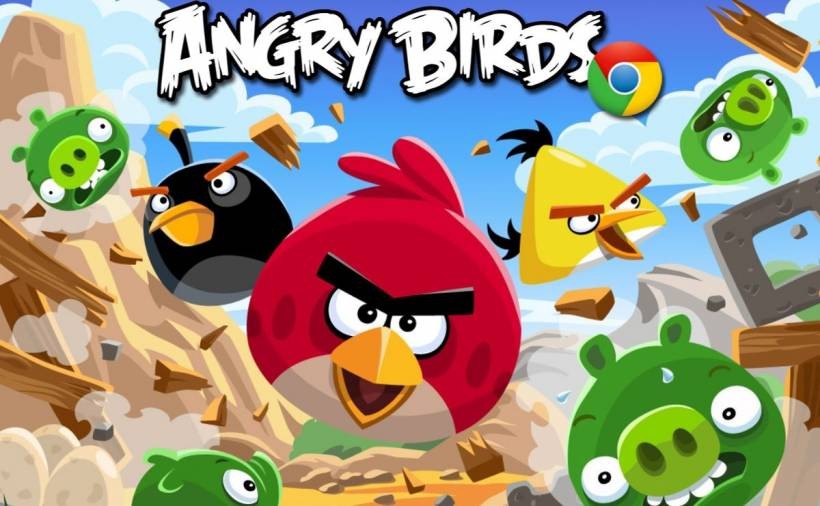 Angry Birds (Flash Game) – Slingshot Mayhem, Browser Edition