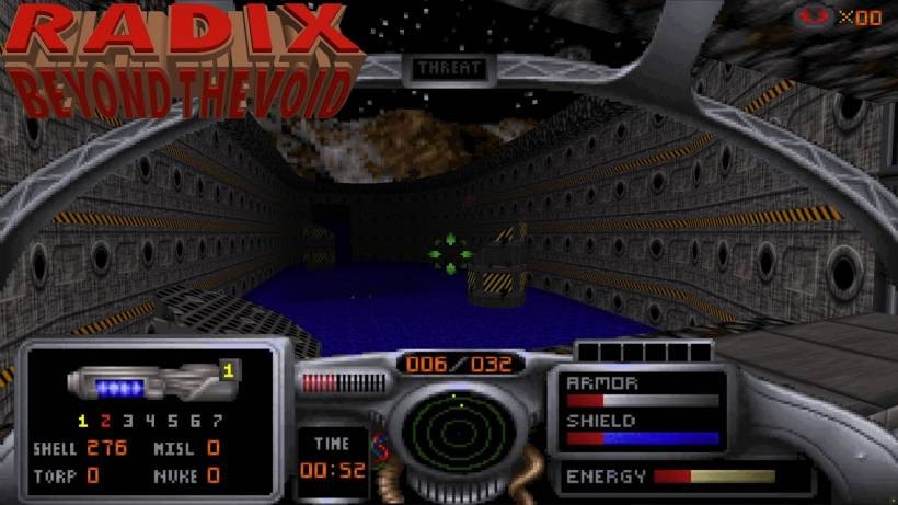 Radix: Beyond the Void (DOS) – The Underrated Sci-Fi Shooter That Broke the Rules of 90s DOS Action