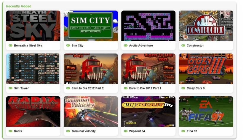 Lemon Web Games Screenshot