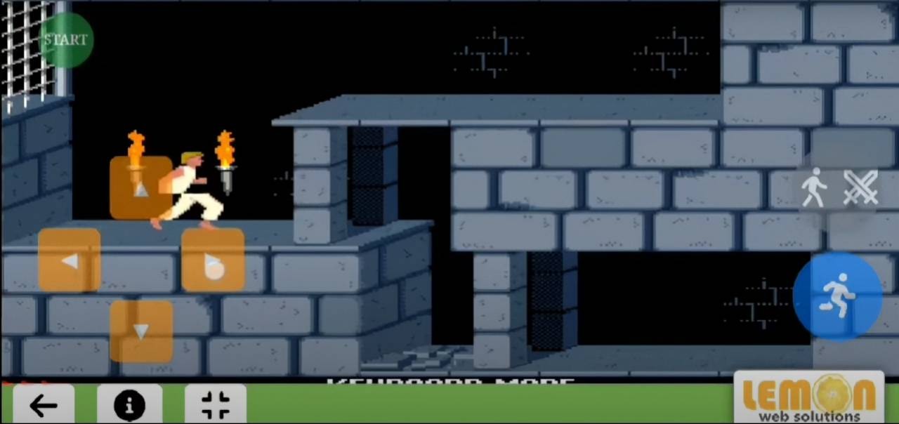 Revamping the Web-Based Prince of Persia Game to Support Mobile Phones