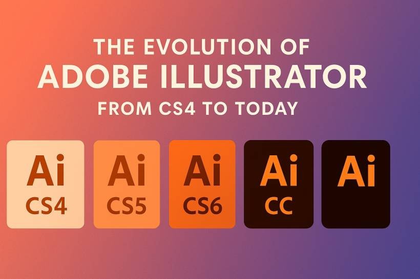 The Evolution of Adobe Illustrator: From CS4 to Today