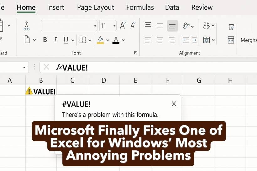 Microsoft Finally Fixes One of Excel for Windows’ Most Annoying Problems