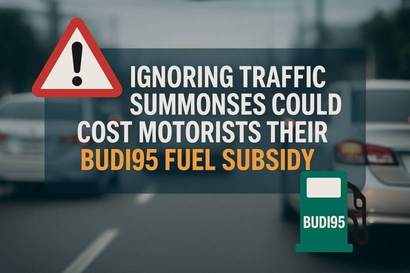 Ignoring Traffic Summonses Could Cost Motorists Their BUDI95 Fuel Subsidy