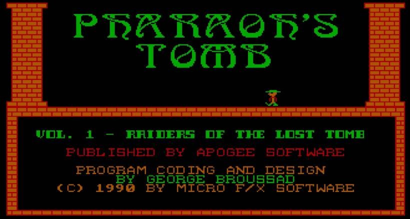 Pharaoh’s Tomb (DOS) – A Tense and Atmospheric DOS Adventure Through Ancient Egyptian Ruins