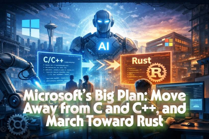 Microsoft’s Big Plan: Move Away from C and C++, and March Toward Rust