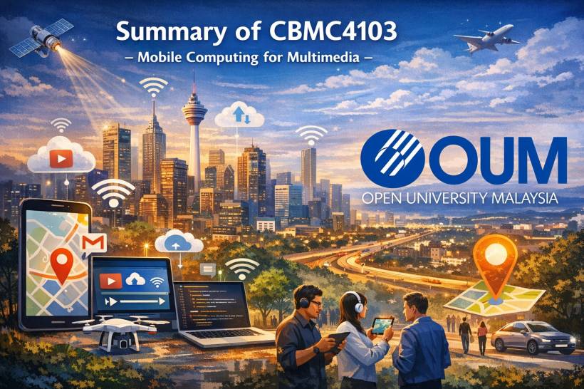 Summary of CBMC4103 - Mobile Computing for Multimedia