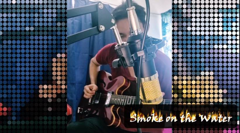 Smoke on the Water – Clean Guitar Solo Cover