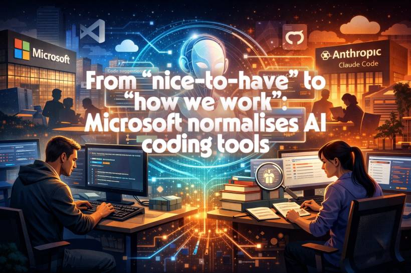 From “nice-to-have” to “how we work”: Microsoft normalises AI coding tools