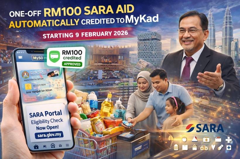 RM100 SARA is coming again, and it’ll go straight into your MyKad