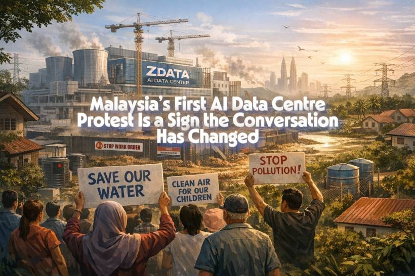 Malaysia’s First AI Data Centre Protest Is a Sign the Conversation Has Changed