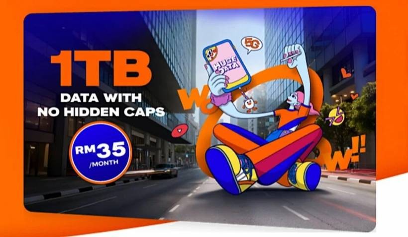 Unifi Mobile Refreshes UNI5G WOW Prepaid Passes (And Yes, There’s Now “1TB” For RM35)