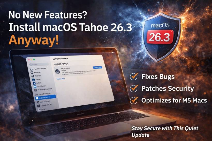 macOS Tahoe 26.3 Is a “Quiet” Update, and That’s Exactly Why You Should Install It