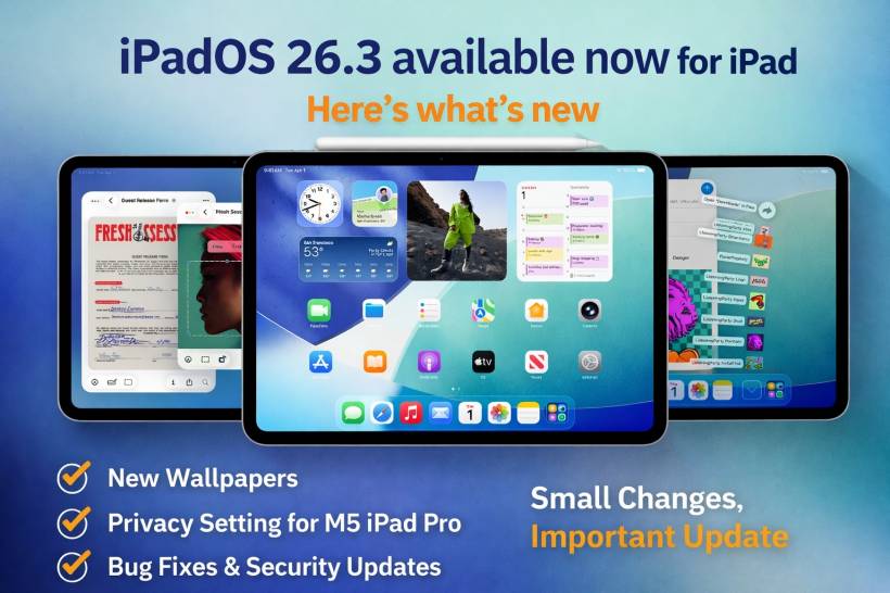 iPadOS 26.3 Is Here, and It’s a Classic “Small but Important” Update