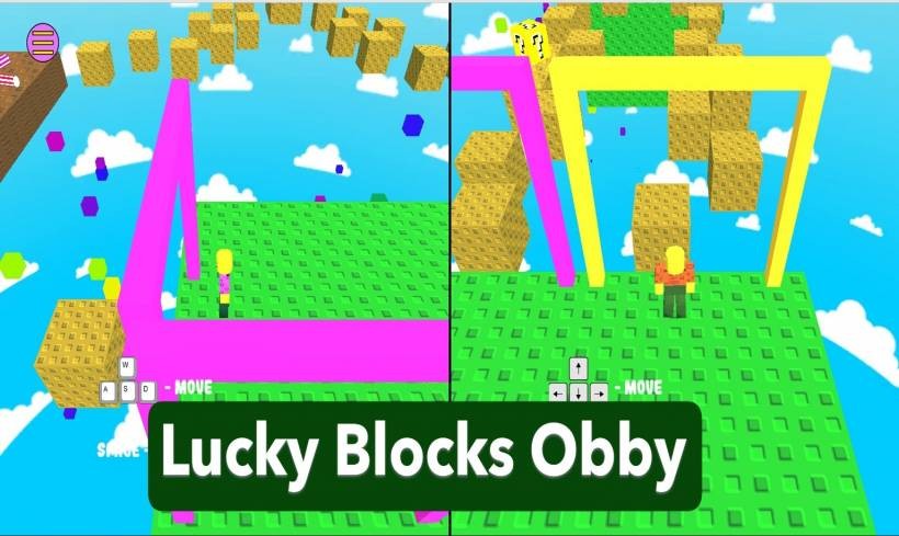 Lucky Blocks Obby Browser Challenge