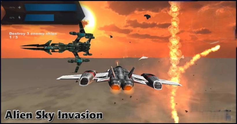 Alien Sky Invasion: Arcade Survival in the Stars