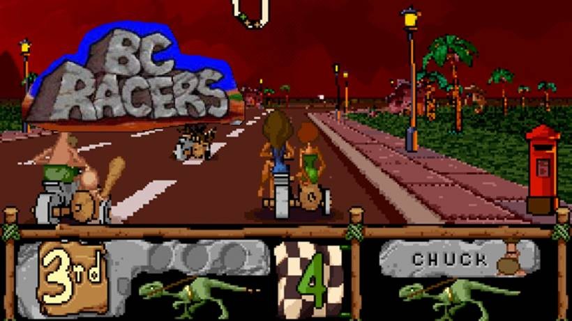 BC Racers: Prehistoric Kart Chaos at Full Speed