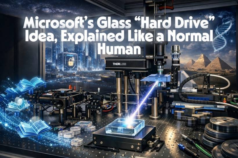 Microsoft’s Glass “Hard Drive” Idea, Explained Like a Normal Human