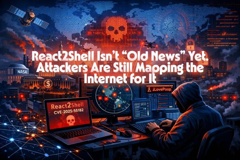 React2Shell Isn’t “Old News” Yet. Attackers Are Still Mapping the Internet for It