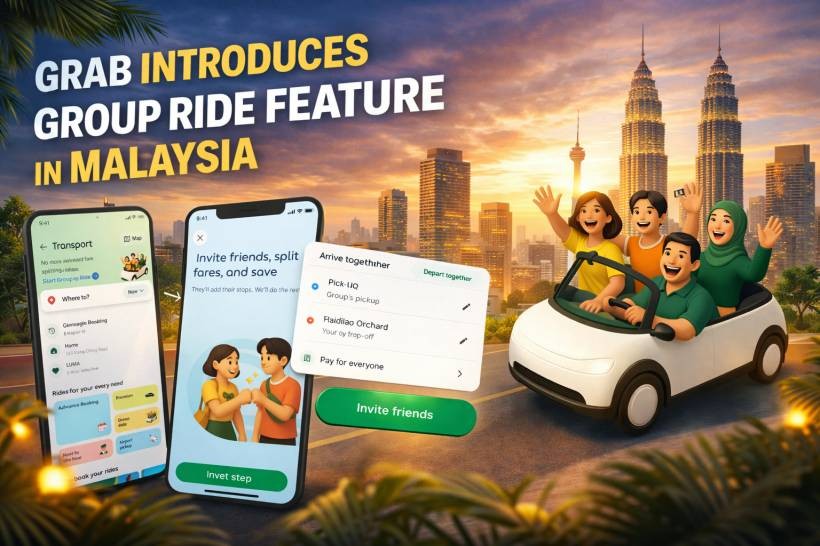 GRABIntroduceGroupRideFeatureinMalaysia
