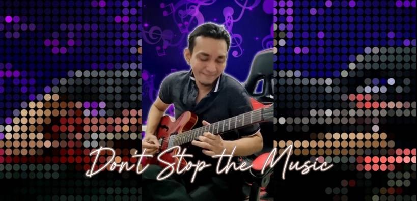 Don't Stop The Music – Guitar Cover