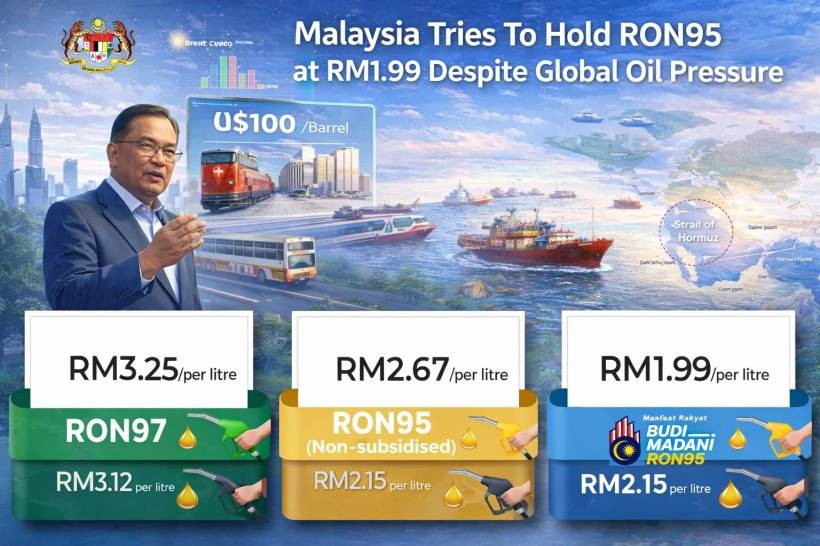 MalaysiaHoldRON95Price