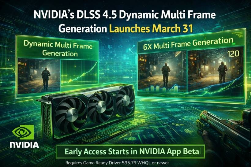 NVIDIA’s DLSS 4.5 Dynamic Multi Frame Generation Now Has A Clearer Launch Date