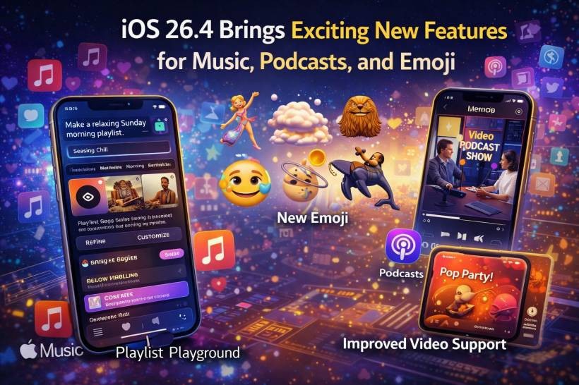 iOS 26.4 Looks Like a Fun Update, Especially for Music and Podcast Fans