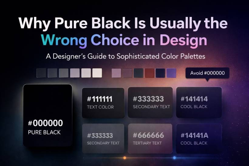 WhyPureBlackIsUsuallytheWrongChoiceInDesign