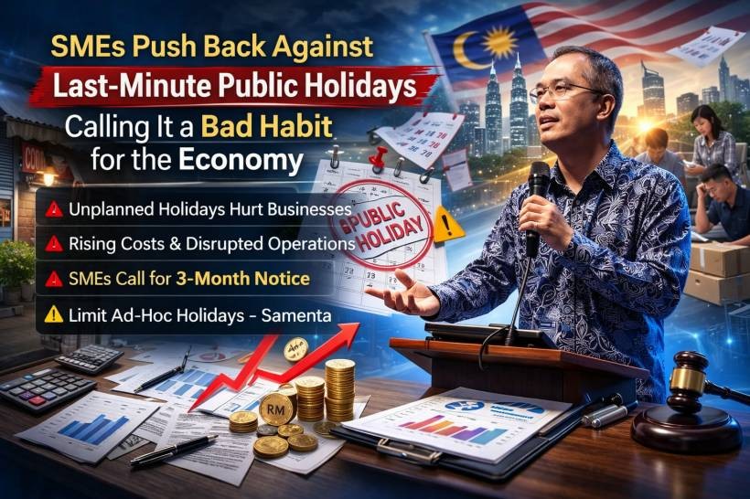 SMEs Push Back Against Last-Minute Public Holidays, Calling It a Bad Habit for the Economy