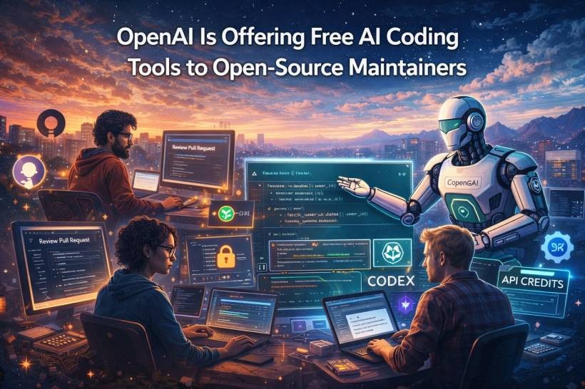 OpenAI Is Offering Free AI Coding Tools to Open-Source Maintainers