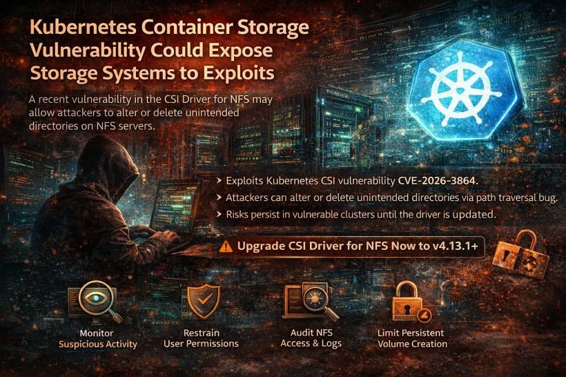 A Newly Discovered Kubernetes Vulnerability Could Put Storage Systems at Risk