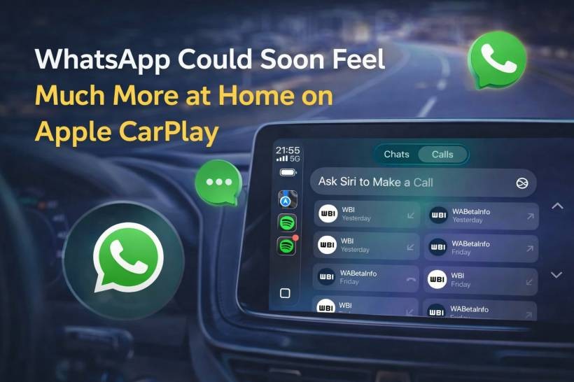 WhatsApp Could Soon Feel Much More at Home on Apple CarPlay