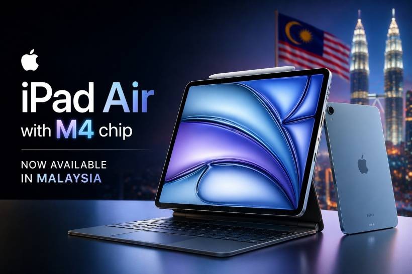 Apple’s New iPad Air With M4 Has Officially Arrived in Malaysia