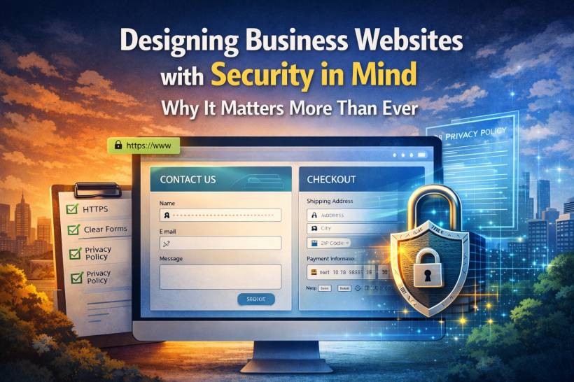 Designing Business Websites With Security in Mind