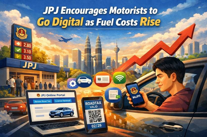 JPJ Encourages Motorists to Go Digital as Fuel Costs Rise
