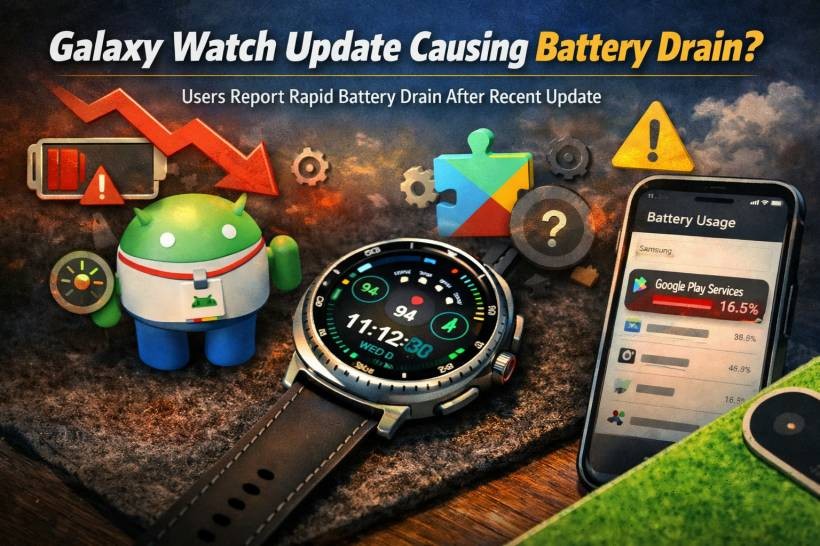 A Recent Galaxy Watch Update May Be Hurting Battery Life for Some Users
