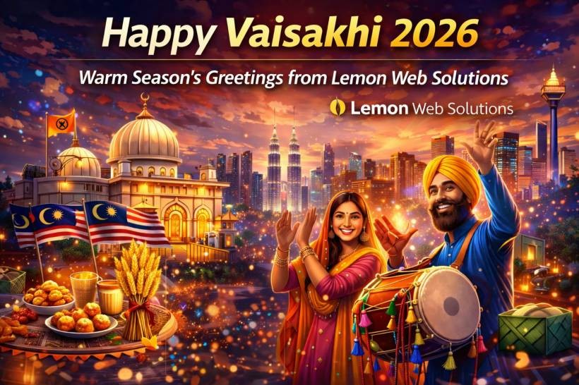 Happy Vaisakhi 2026 — A Warm Celebration from Lemon Web Solutions
