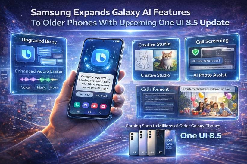 Samsung Expands Galaxy AI Features To Older Phones With Upcoming One UI 8.5 Update