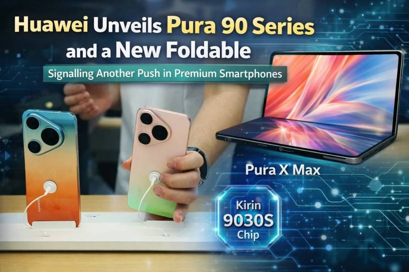 Huawei Unveils Pura 90 Series and a New Foldable, Signalling Another Push in Premium Smartphones