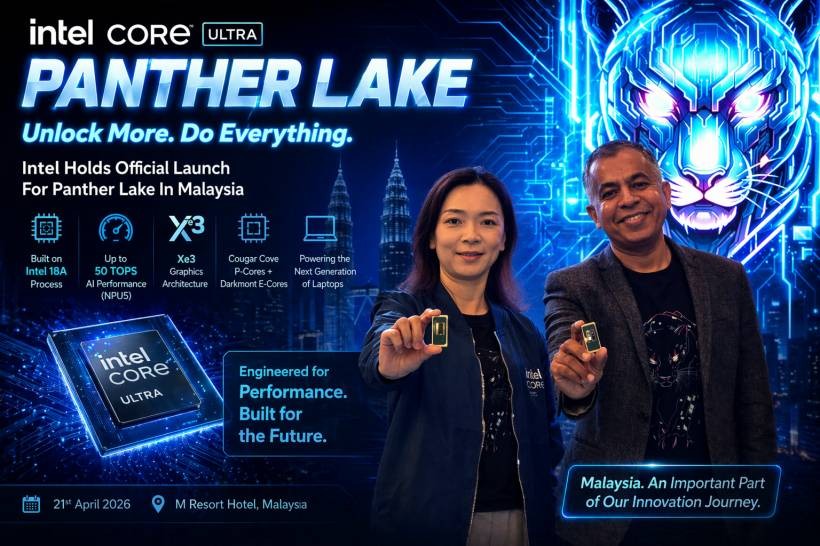 Intel Brings Panther Lake to Malaysia With Official Launch Event