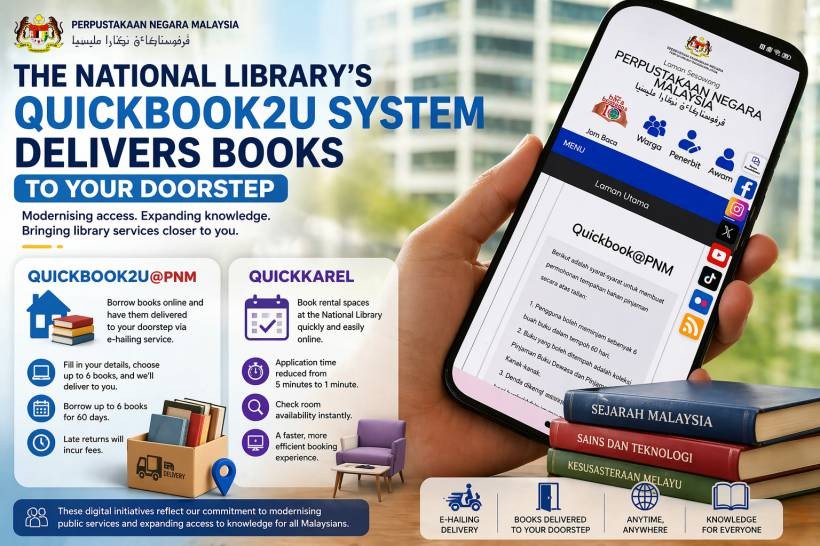 National Library Goes Digital With Doorstep Book Delivery And Online Room Booking