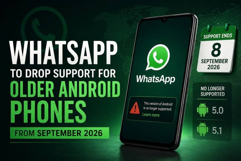 WhatsApp To Phase Out Older Android Devices By September 2026