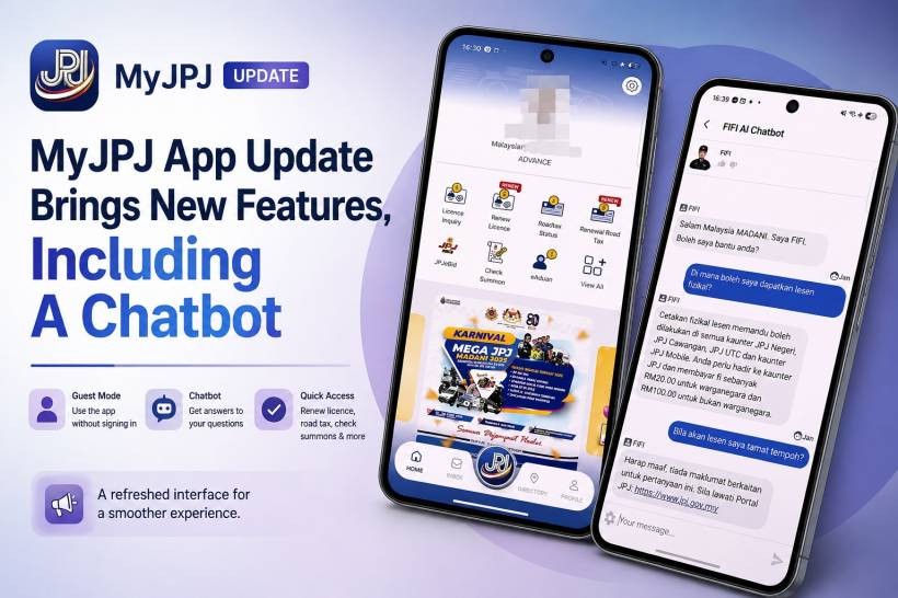 MyJPJ App Gets A Refresh With New Features, Including A Chatbot