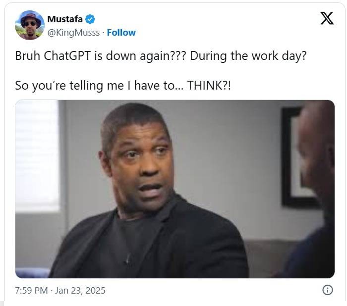 ChatGPT is Down!
