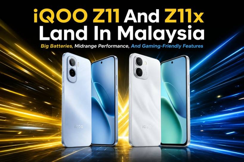 iQOO Z11 And Z11x Arrive In Malaysia With Big Batteries And Midrange Gaming Ambitions