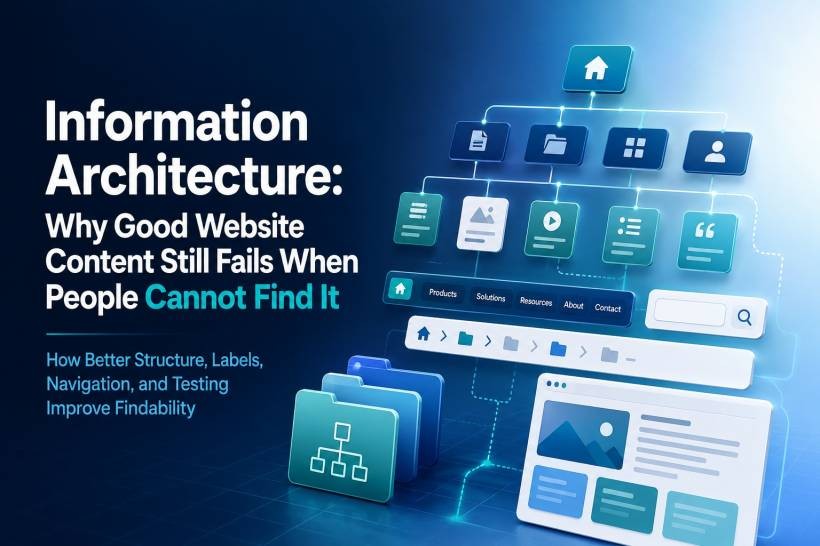 Information Architecture: Why Good Website Content Still Fails When People Cannot Find It